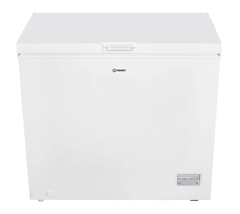 Indesit INCF 1984 E Congelatore orizzontale a libera installazione, Statico , 90 cm, Classe E, Bianco, 40 db, h 85cm