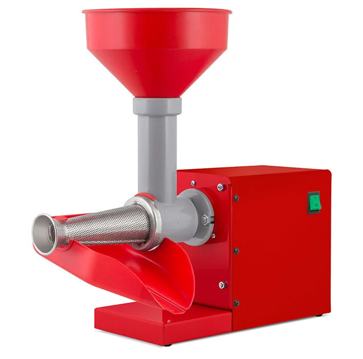 Reber 10902 N Passapomodoro Elettrico Rosso, Acciaio Inox 250W