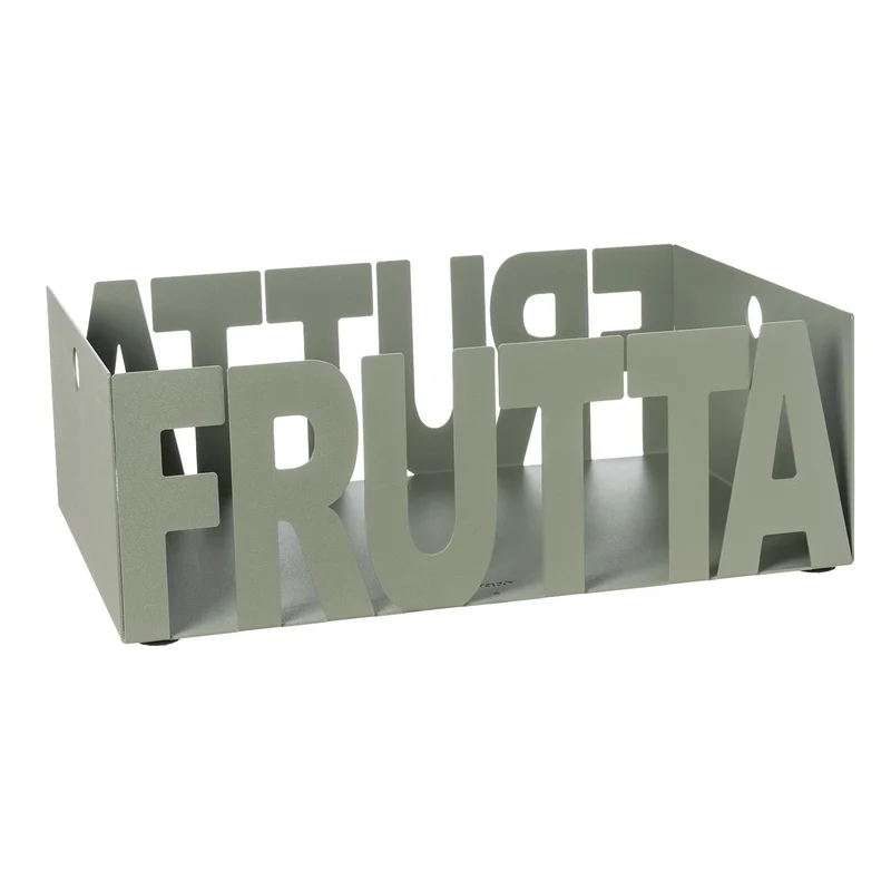 Fruttiera Letter Giada - Arti & Mestieri