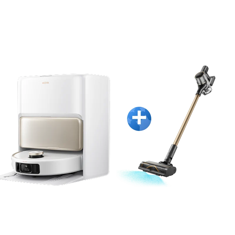 MOVA V50 Ultra Complete Robot aspirapolvere + S5 Sense