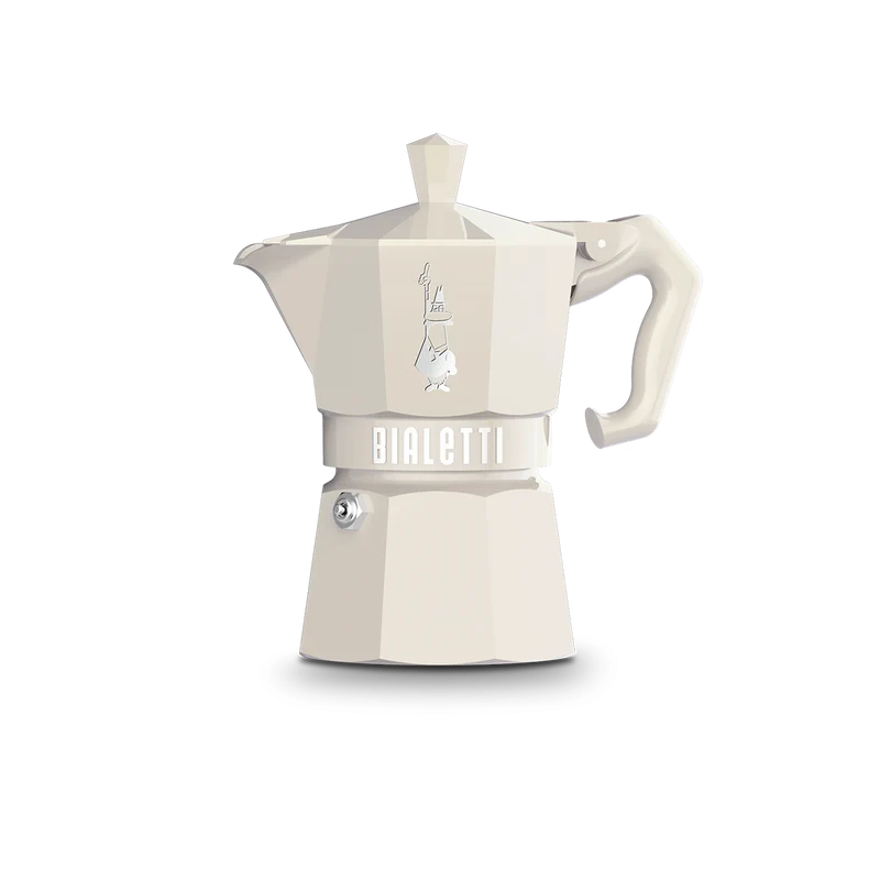 Moka 6 Tazze Exclusive Cream - Bialetti