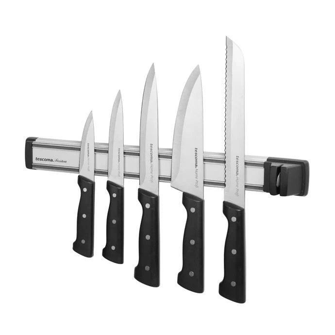 Tescoma Barra Magnetica per Coltelli Con Affilatore 41 cm