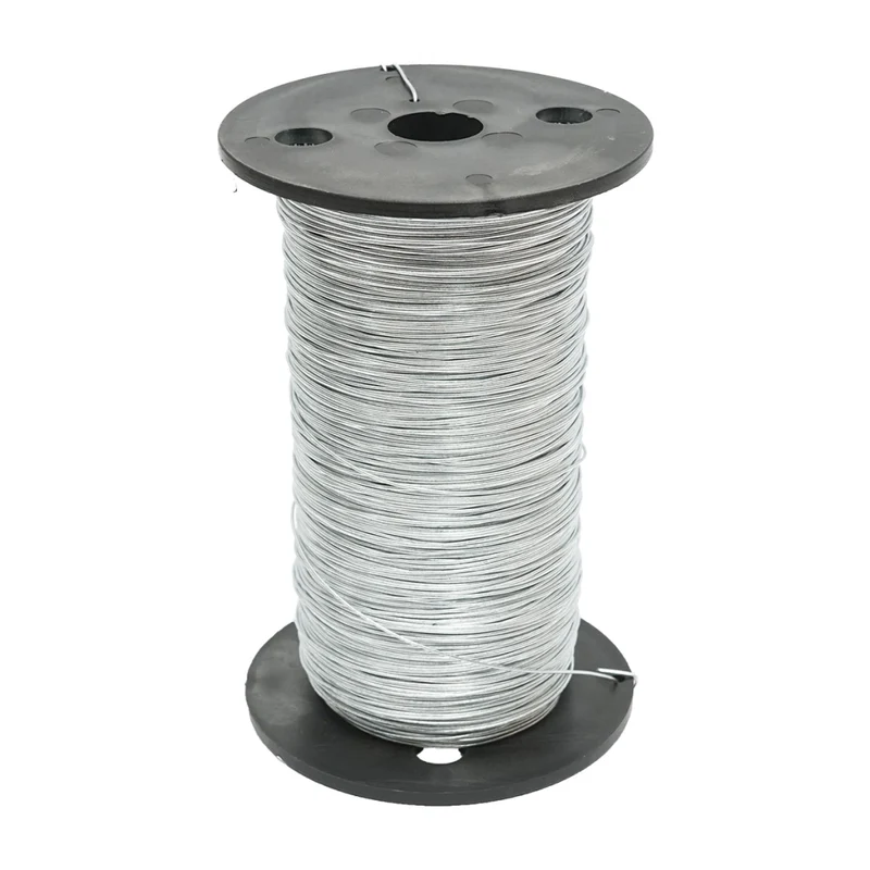 Filo zincato per recinzione elettrica, diametro 0.9 mm, lunghezza 500 m