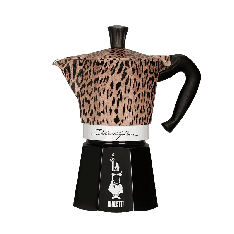 Bialetti Moka Express Leopardo Dolce&Gabbana 6 Tazze