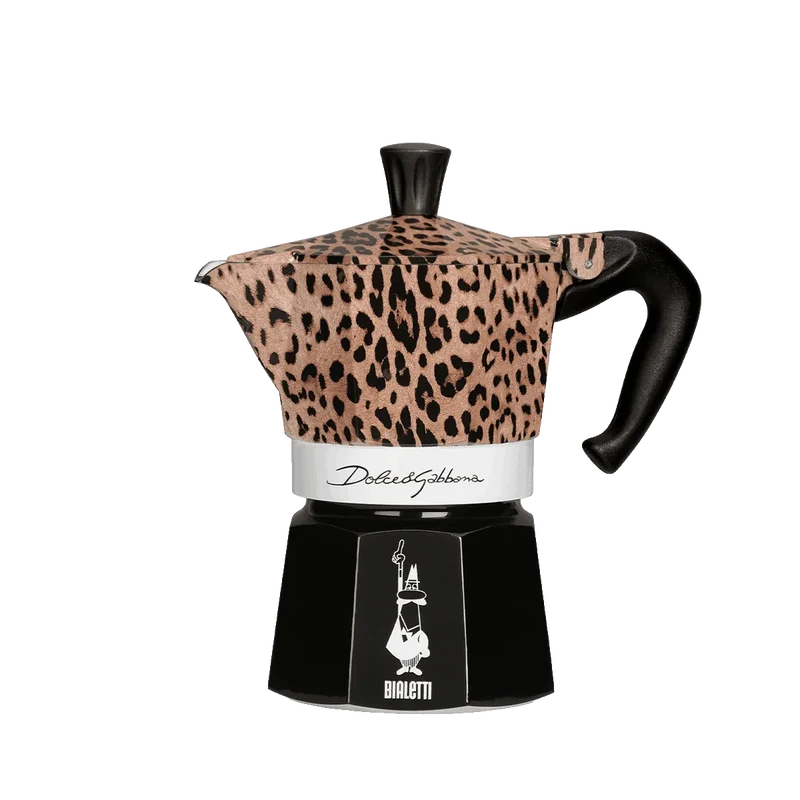 Bialetti Moka Express Leopardo Dolce&Gabbana 3 Tazze