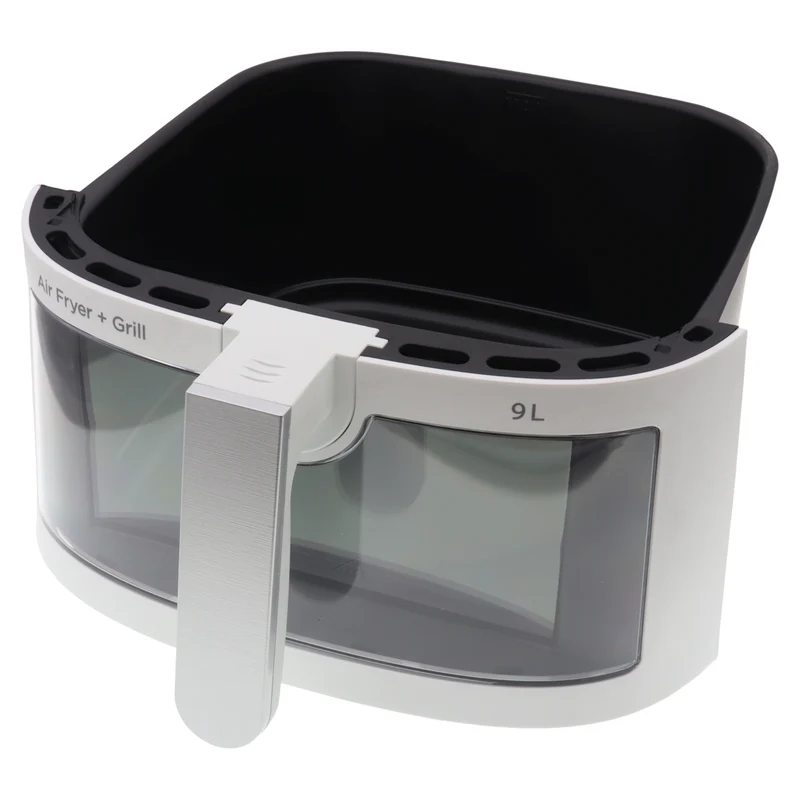 Contenitore estraibile bianco con manico per friggitrice ad aria Ariete Grill 9L 4630 AS00008080