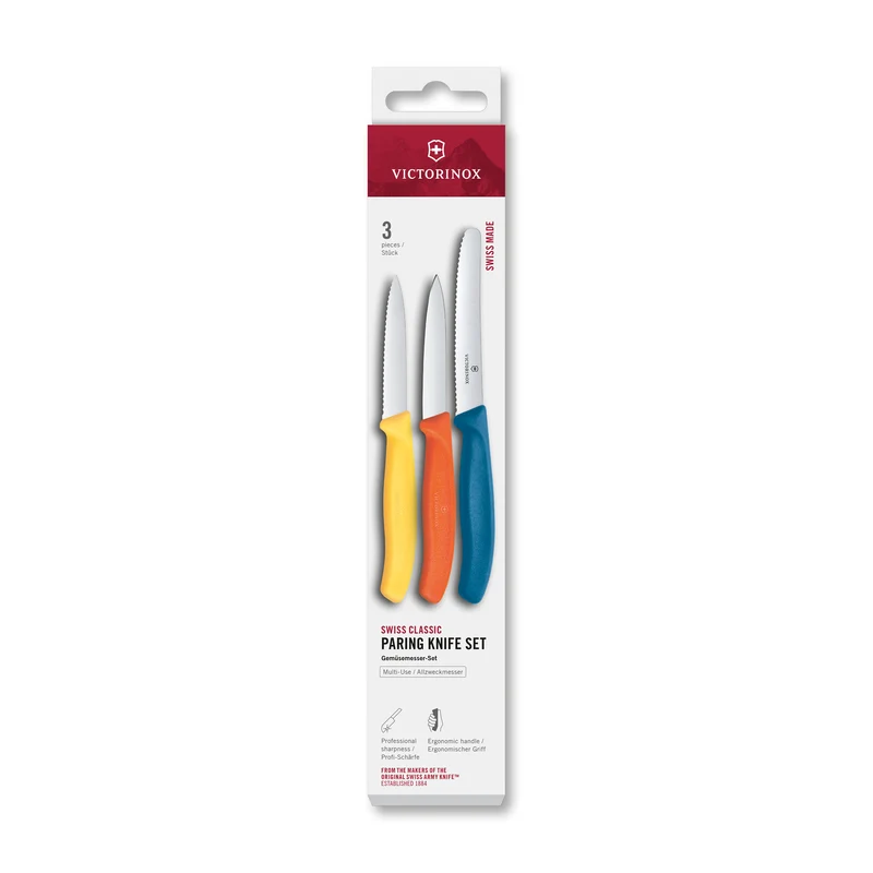 Swiss Classic Set 3 pezzi colori assortiti
