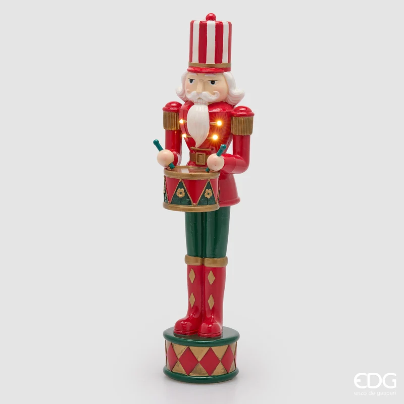 EDG Enzo De Gasperi Decorazione Soldatino Led H 40 cm