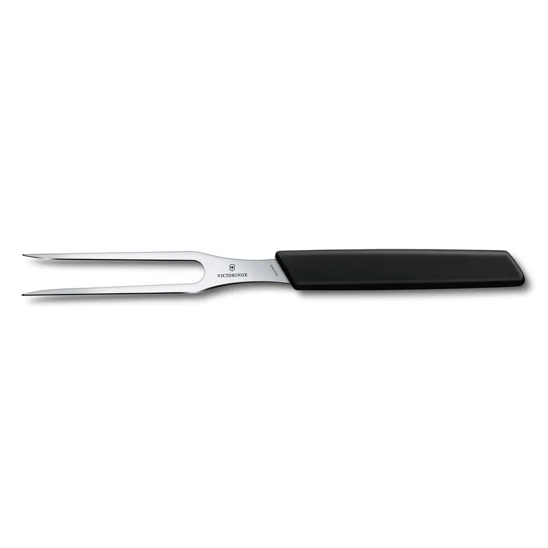 Forchettone manico nero - Swiss Modern
