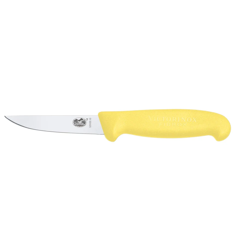 Coltello per conigli giallo - Fibrox 10 cm