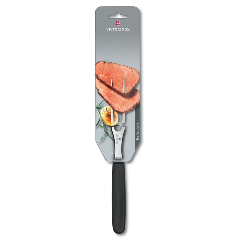 Forchettone manico nero - Swiss Classic 15 cm