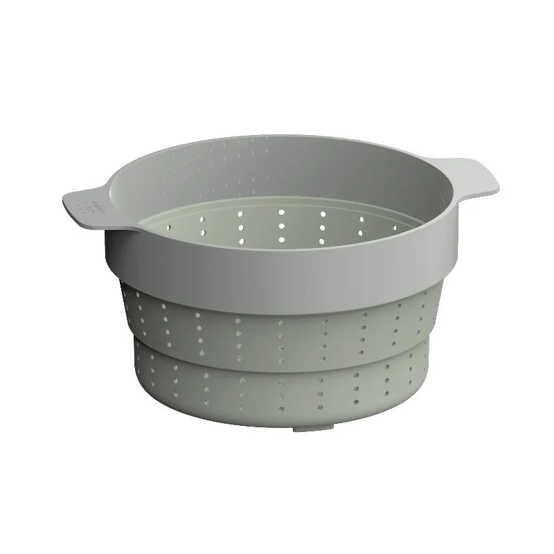 BergHOFF Colapasta e Cestello a Vapore Leo Balance 24 cm Sage