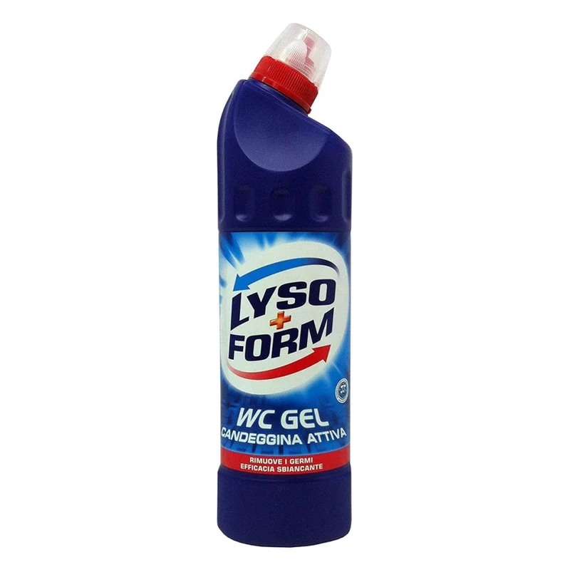 LYSOFORM WC GEL SET 5 PZ DISINCROSTANTE CANDEGGINA ATTIVA 750ML