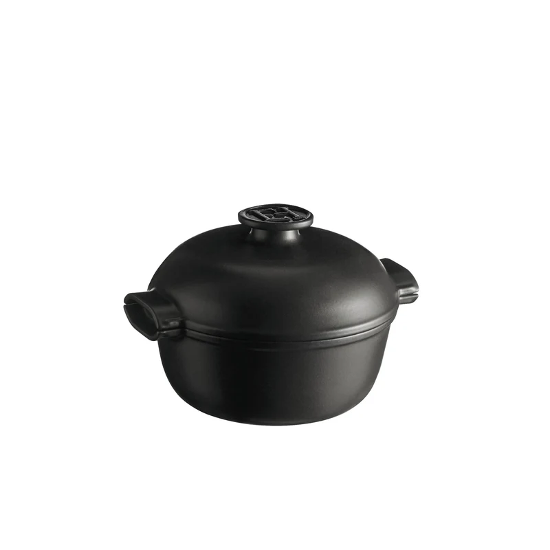 Runder Schmortopf (klein) Delight 2 l Schiefer