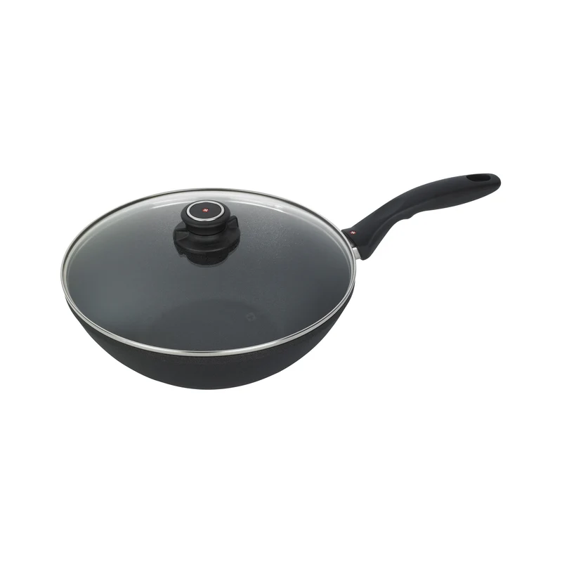 Wok con coperchio Ø 28Cm per induzione