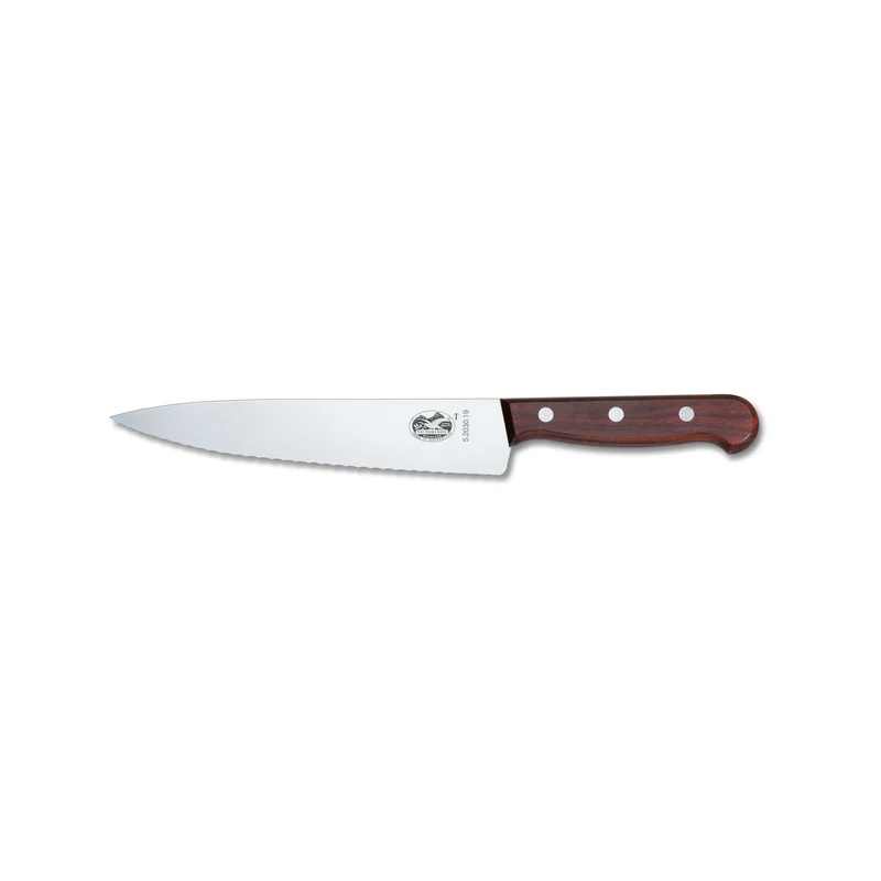 Coltello cucina ondulato - Wood