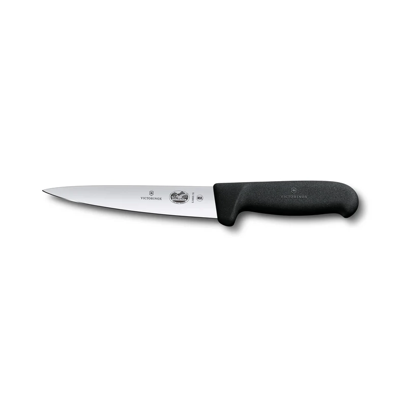 Coltello per scannare a punta, manico Fibrox, 14 cm