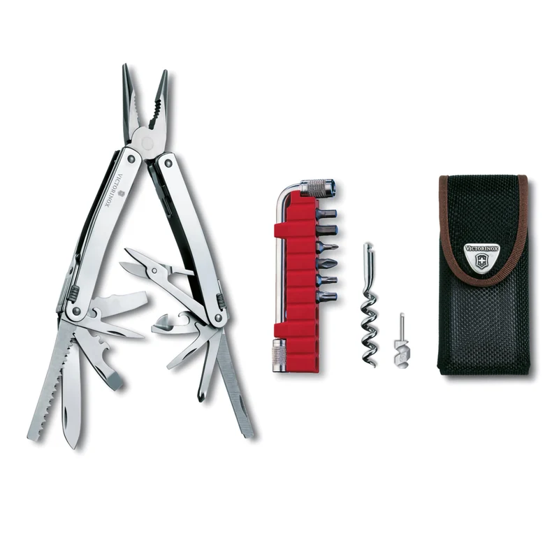 Swiss Tool Spirit X Plus con fodero in nylon