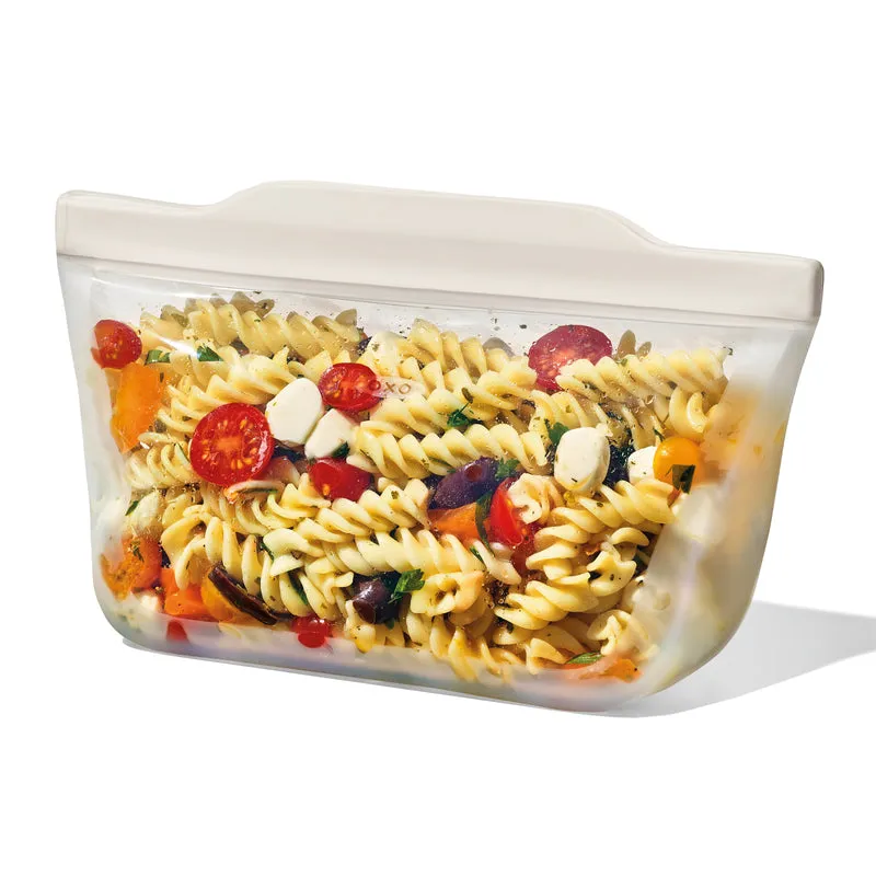 Sacchetto stand-up riutilizzabile in silicone 946ml