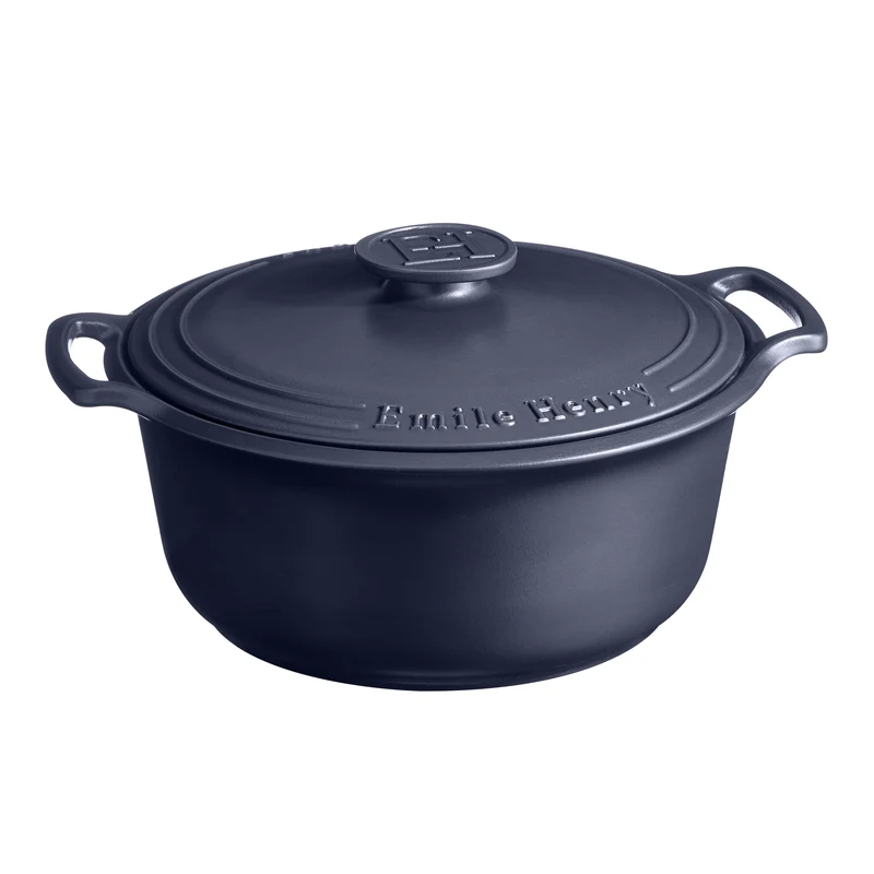 Runder Schmortopf - 7,1 L Indigo _
