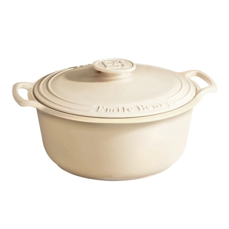 Runder Schmortopf - 7,1 L Cream _
