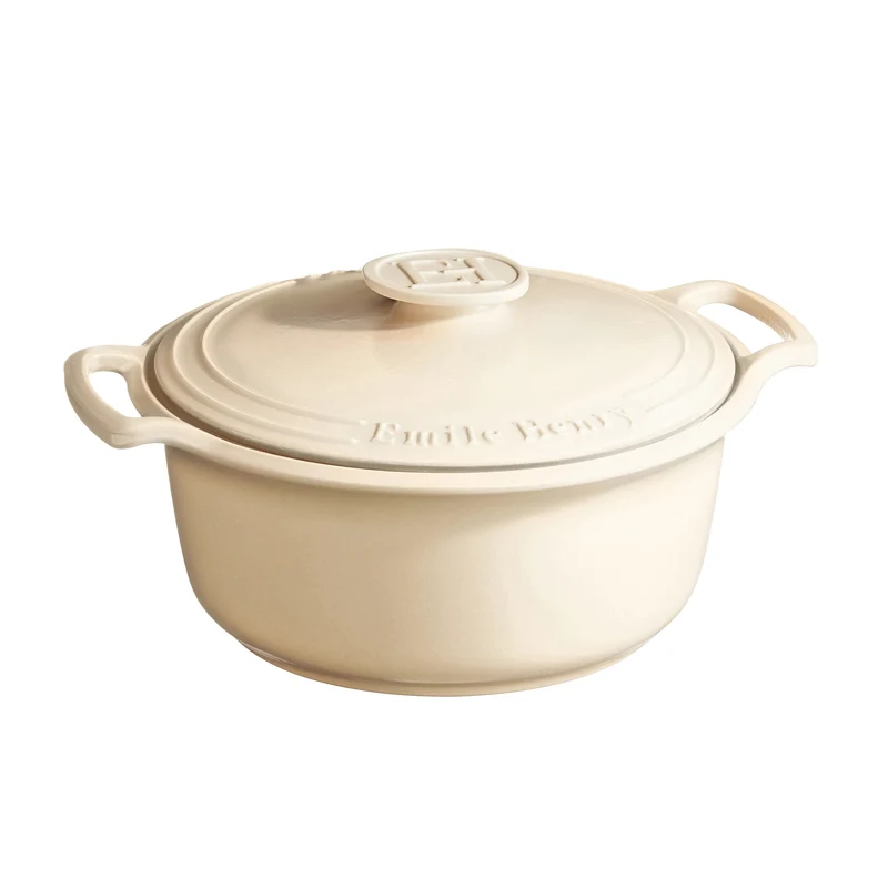 Runder Schmortopf - 5,8 L Cream _