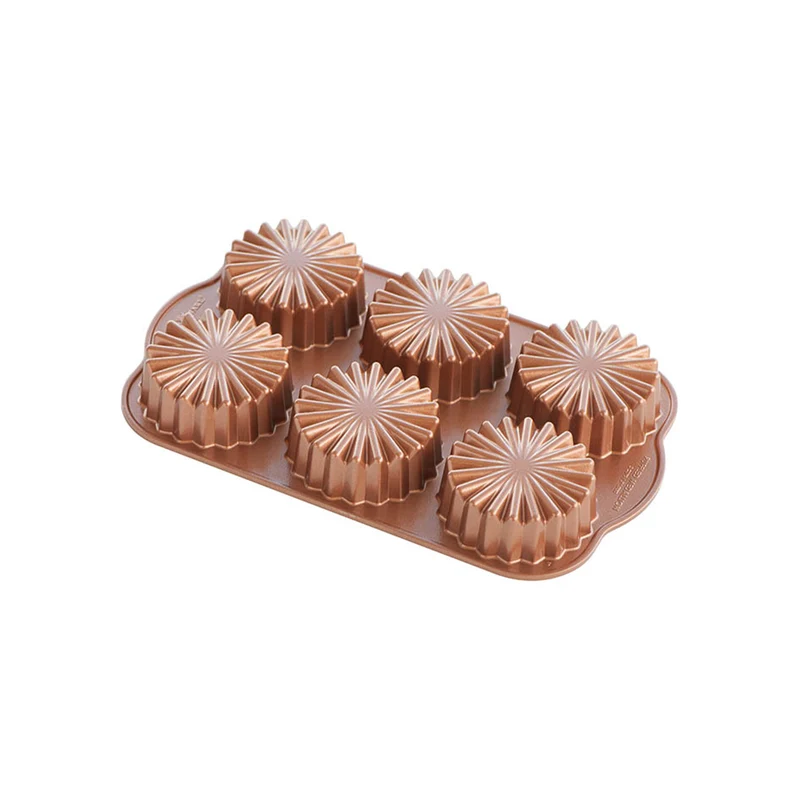 Ruffled Medallion Dessert Mold