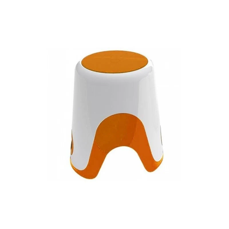 Sgabello contenitore Wendy arancio