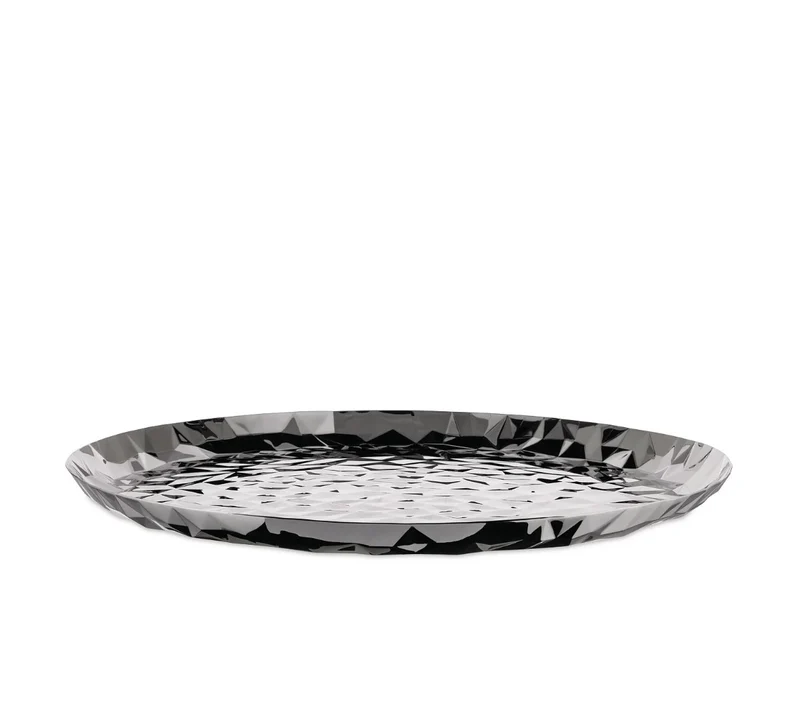 Alessi Vassoio Rotondo Joy N3 Acciaio inox D40 cm