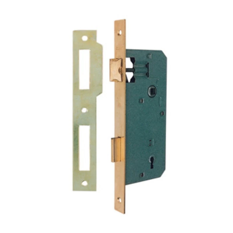 Serratura Q.8 x 90 Ottonata da 40 Bonaiti Serrature 6 Blister Bl Patent
