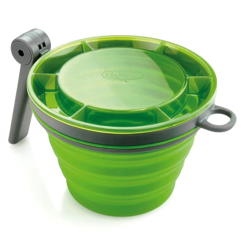 Tazza pieghevole Fairshare verde