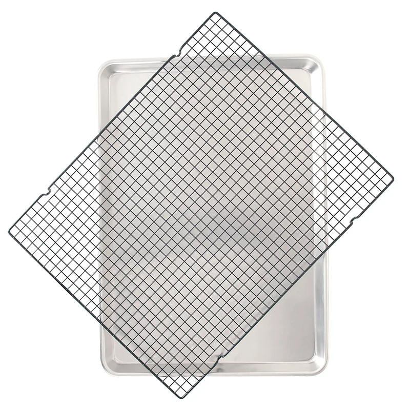 Teglia liscia big sheet con griglia antiaderente