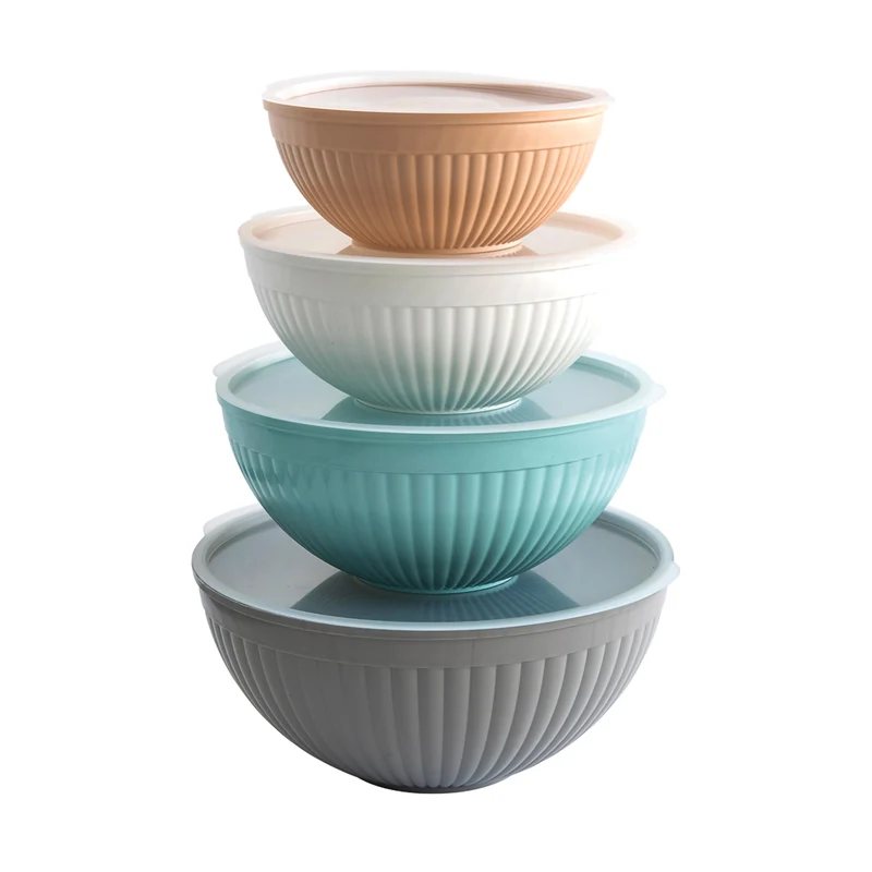 Set 4 Ciotole con coperchio