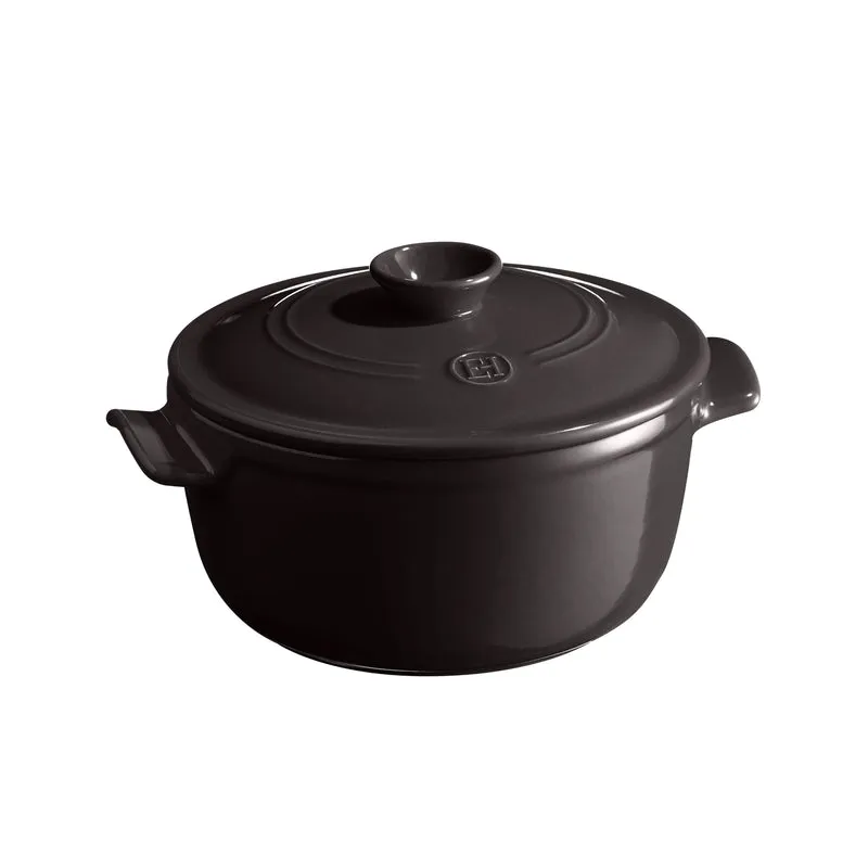 Runder Schmortopf Ø 20 cm, 2,5 l Fusain