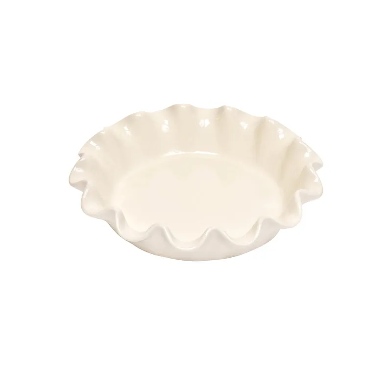 Corolle Pie Dish mit Wellenrand Argile _