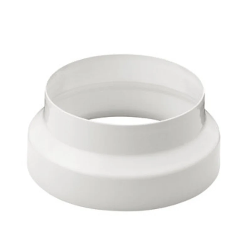 Tubo di Stufa Ø 12 x 10 cm Bianco Riduzione