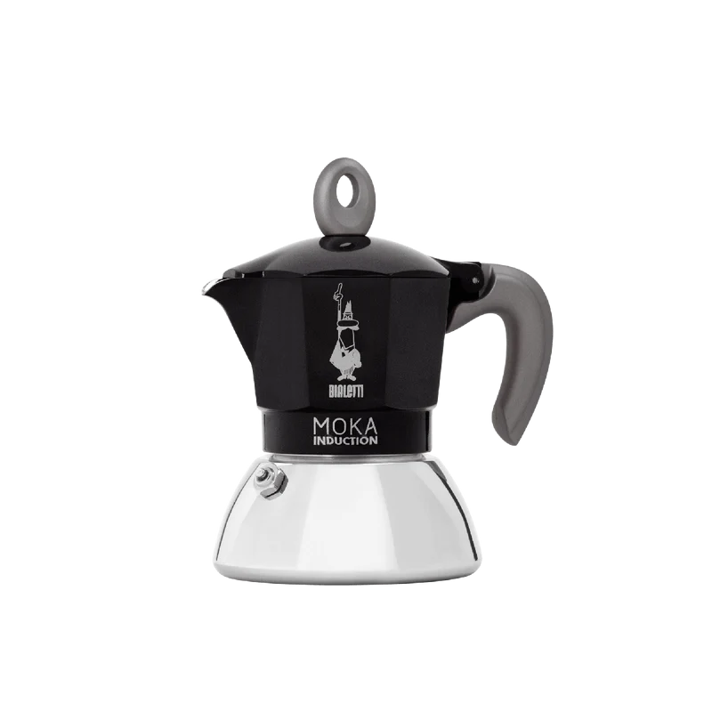 Bialetti Moka Induzione 2 Tazze Nera