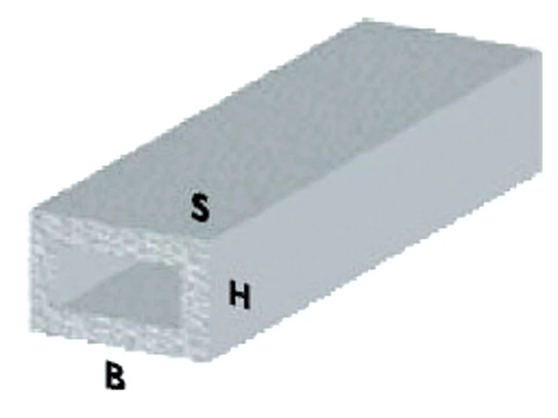 Profilo Argento H 200 cm Rettangolare 30 x 15 x 1 mm** Arcansas 5 Pezzi