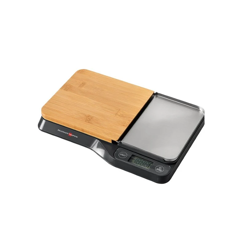 Brandani Bilancia Digitale da Cucina Techno con Bamboo