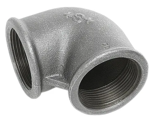 Pl Gomito 90 g F F Ghisa Zincata D 3/8 Amaflex