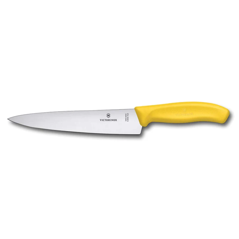 Coltello cucina manico giallo blister - Swiss Classic