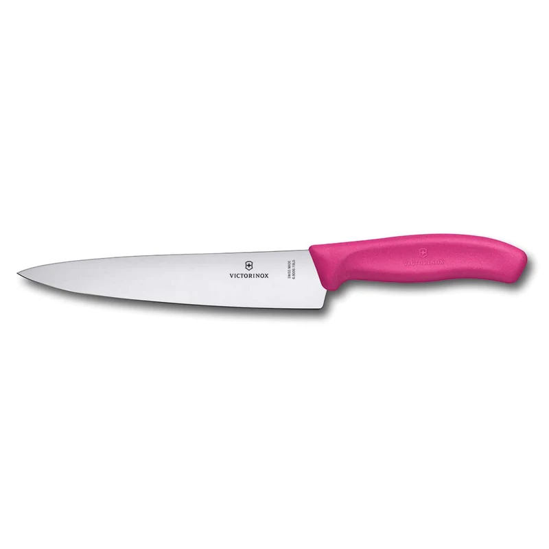 Coltello cucina manico rosa blister - Swiss Classic