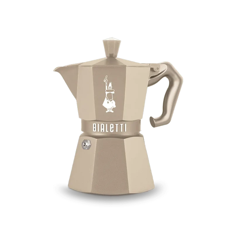 Bialetti Moka Exclusive 3 Tazze Induzione Desert