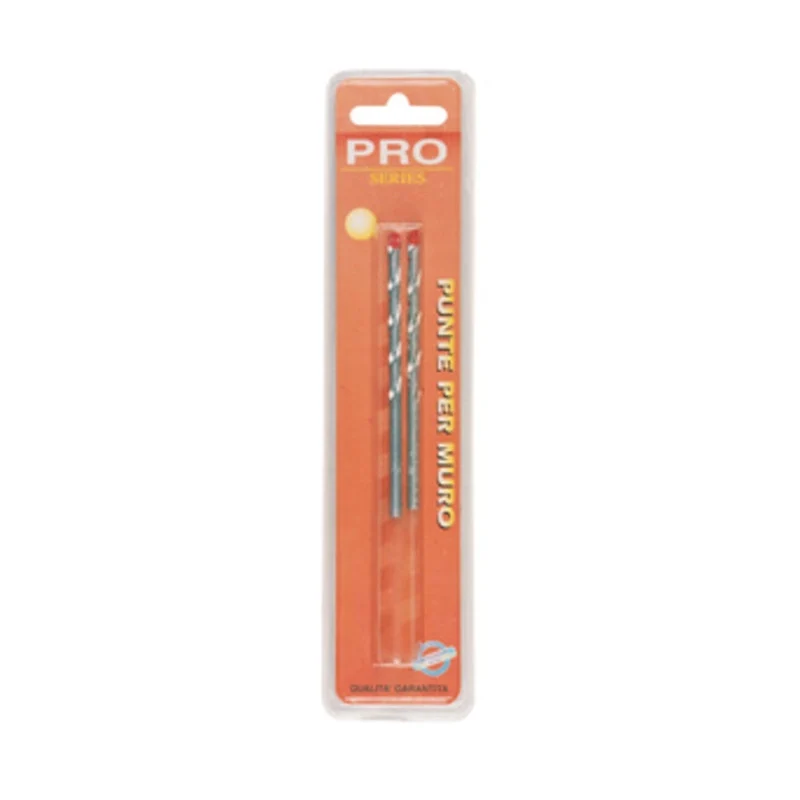 Punta per Muro Pro Ø 4 mm China Jilin 6018 1 Blister 2 Pezzi