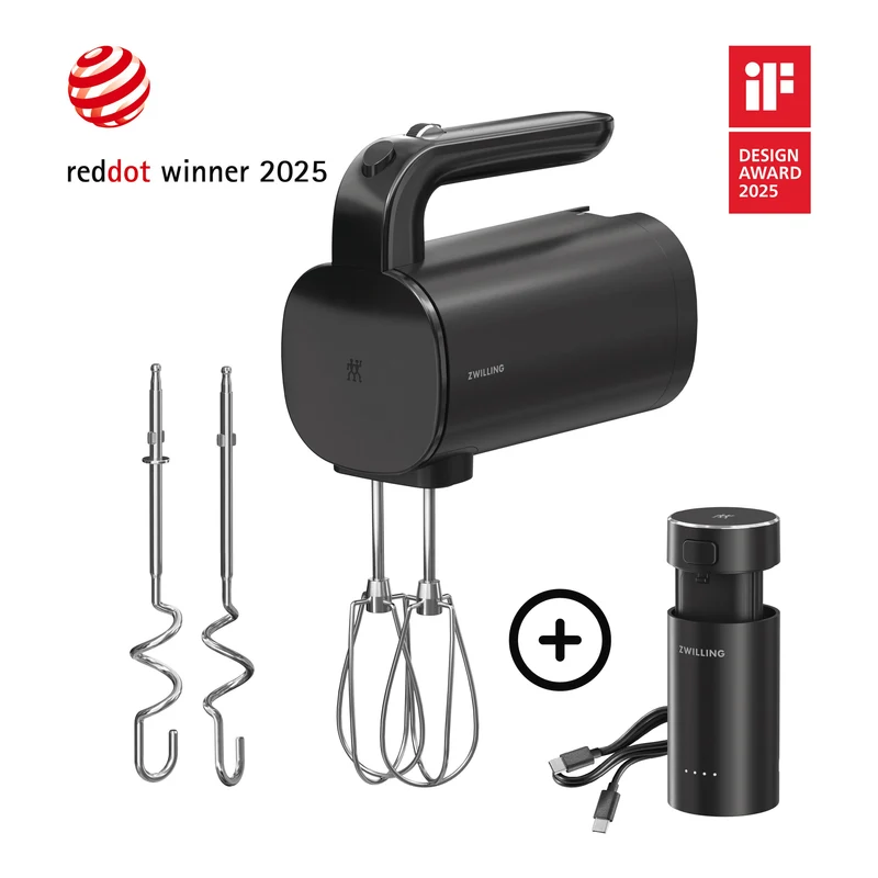 Zwilling Xtend Sbattitore a Batteria Starter Set Nero