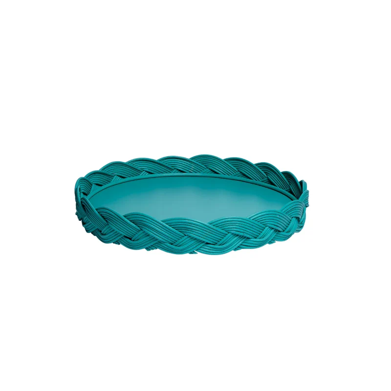 Bitossi Home Vassoio Medium Treccia D41 cm Verde