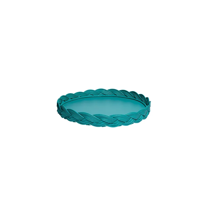 Bitossi Home Vassoio Small Treccia D36 cm Verde
