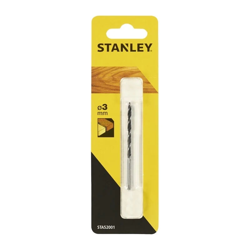 Piranha Stanley STA52001 X52001 Punta Elicoidale 3 mm