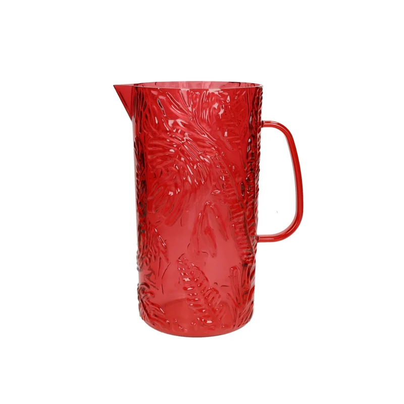 Brandani Caraffa Tropical in Acrilico Rosso