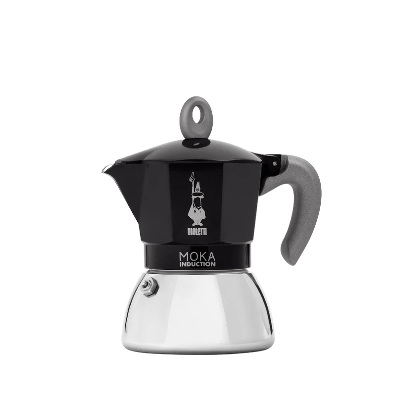 Bialetti Moka Induzione 4 Tazze Nera
